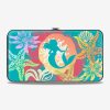 Wallets * | Disney The Little Mermaid Ariel Scene Hinged Wallet Best Quality