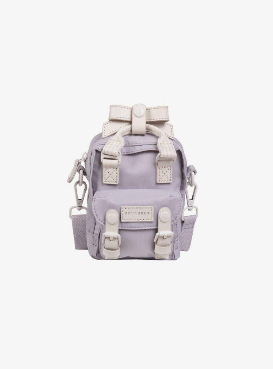 Crossbody Bags * | Doughnut Macaroon Tiny Ribbon X Unicorn Dream Series Powder Purple Crossbody Best Sellers