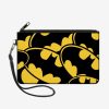 Wallets * | Dc Comics Batman Bat Signals Close Up Wallet Canvas Zip Clutch Free Delivery