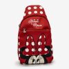 Crossbody Bags * | Official Disney Minnie Mouse Face Close Up With Polka Dots Crossbody Bag