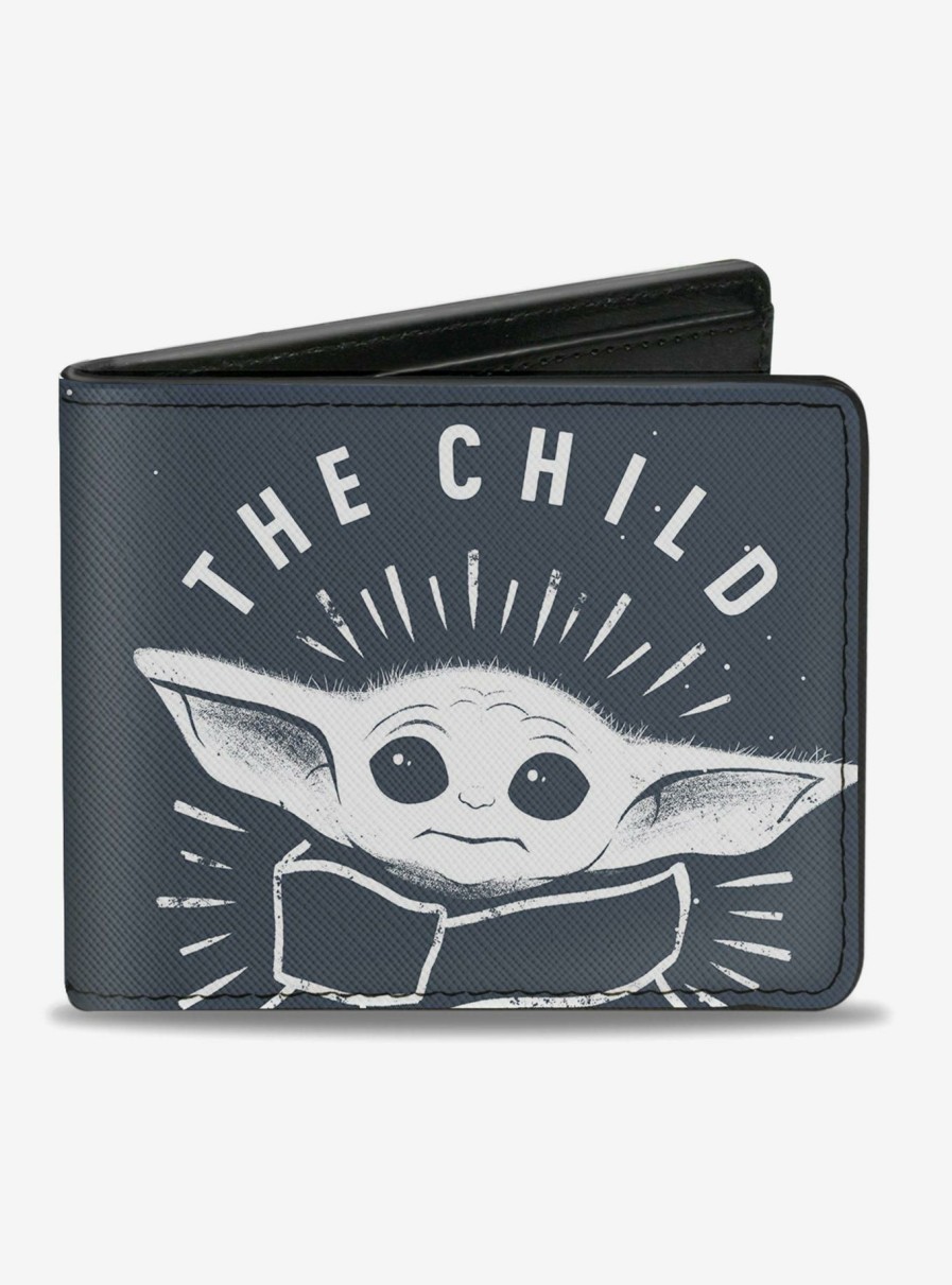 Wallets * | Star Wars The Child Pose The Force Is Strong With This Little One Bifold Wallet Latest