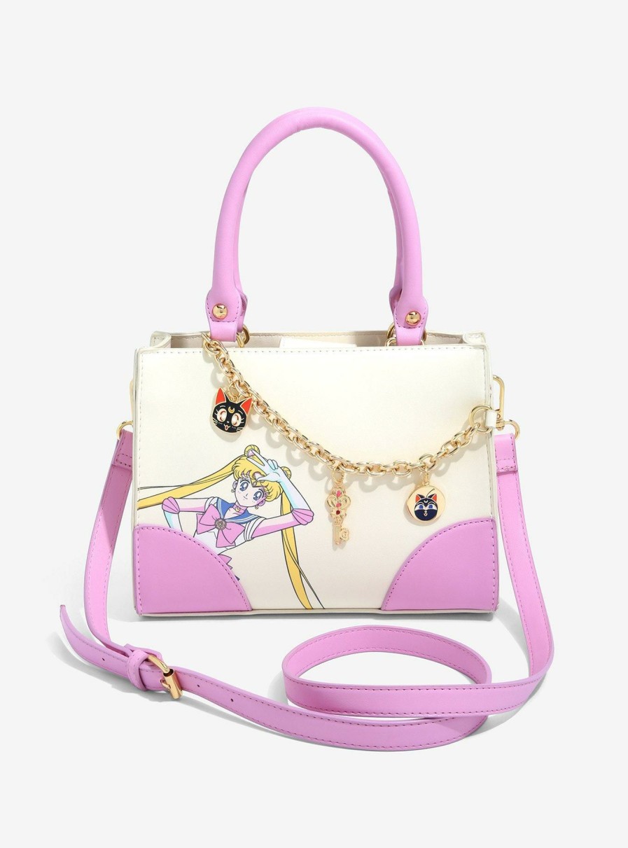 Other * | Limited Edition Pretty Guardian Sailor Moon Sailor Moon & Chibi-Usa Starry Sky Handbag Boxlunch Exclusive