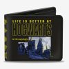 Wallets * | Harry Potter Life Is Better At Hogwarts Bifold Wallet Quick Delivery