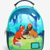 Backpacks * | Limit Offer Loungefly Disney The Fox And The Hound Tod & Copper Playtime Mini Backpack Boxlunch Exclusive