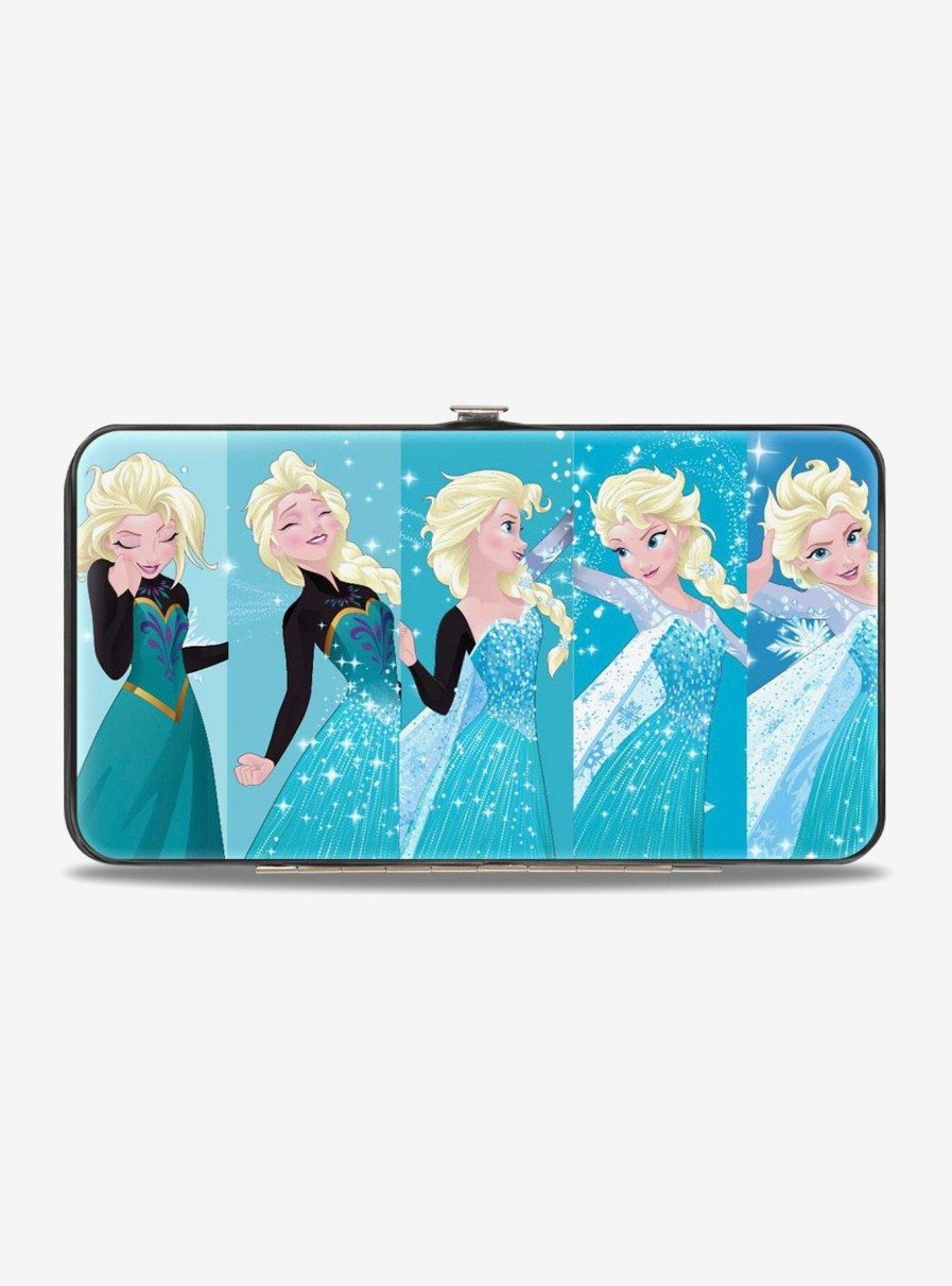 Wallets * | Disney Frozen Elsa Letting It Go Transformation Make Your Own Magic Hinged Wallet Free Delivery