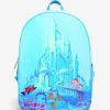 Backpacks * | Official Loungefly Disney The Little Mermaid Castle Mini Backpack Boxlunch Exclusive