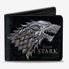 Wallets * | Game Of Thrones House Stark Sigil Bifold Wallet Latest Fashion