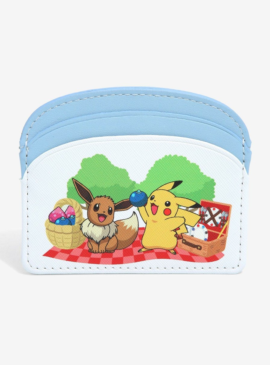 Wallets * | Best Price Pokemon Eevee & Pikachu Cupcakes Cardholder Boxlunch Exclusive