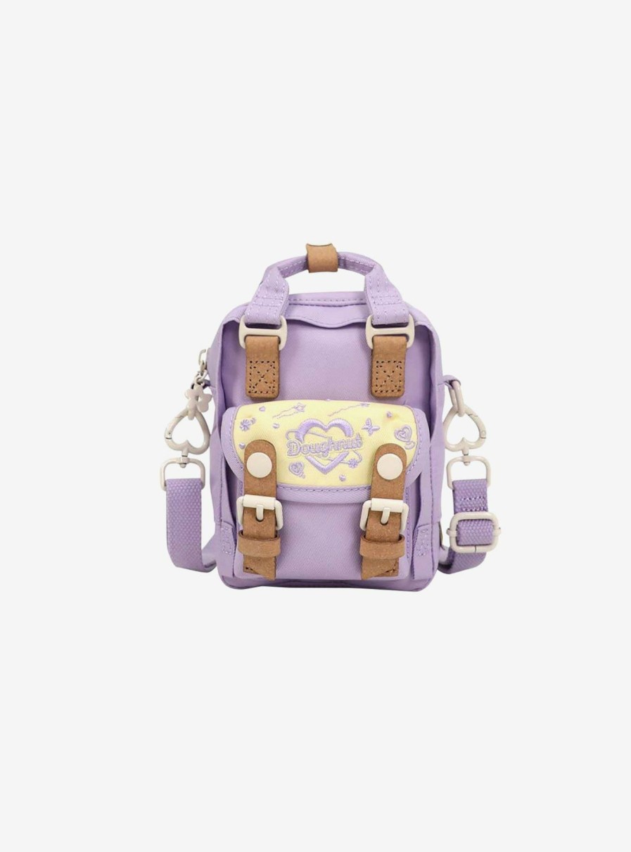 Crossbody Bags * | Limited Edition Doughnut Macaroon Tiny Kaleido Stadium Wisteria Mini Crossbody Bag