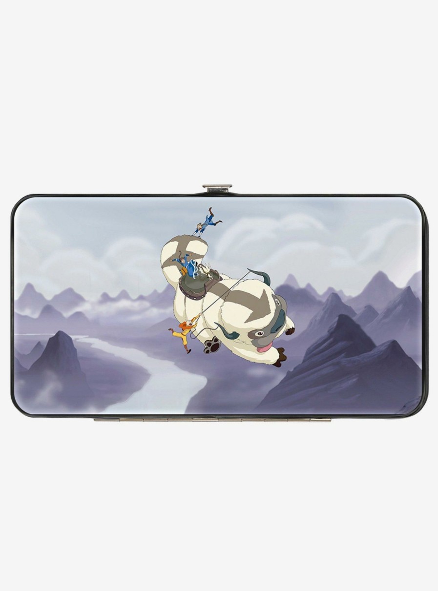 Wallets * | Avatar The Last Airbender Appa Carrying Group Hinge Wallet Best Quality