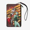 Wallets * | Dc Comics Harley Ivy Issue 1 Laughing Mad Cover Pose Wallet Canvas Zip Clutch Excellent Quality