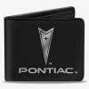 Wallets * | Pontiac Logo Centebifold Wallet Latest