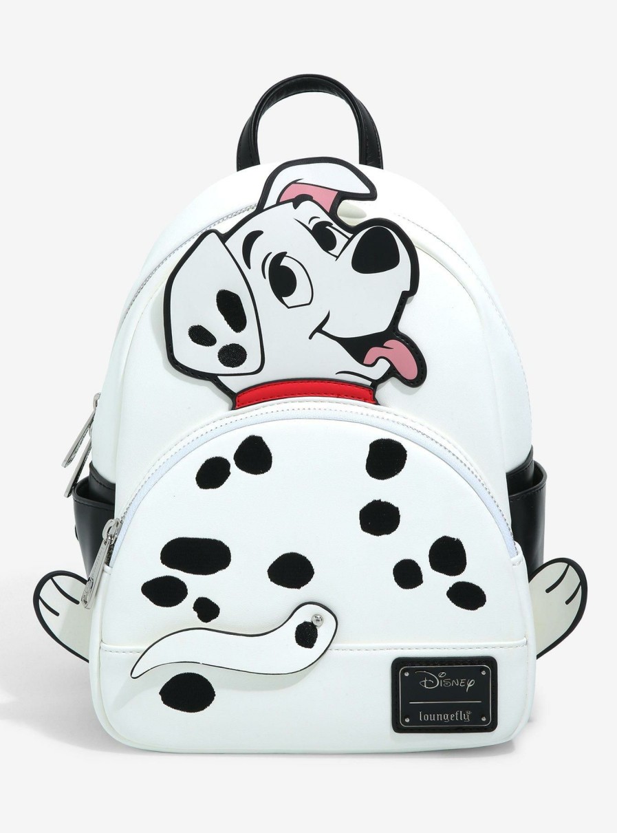 Backpacks * | Offering Discounts Loungefly Disney One Hundred And One Dalmatians Rolly Swivel Mini Backpack Boxlunch Exclusive