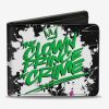 Wallets * | Dc Comics Joker The Clown Prince Of Crime Bi-Fold Wallet Free Delivery