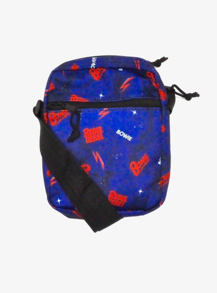 Crossbody Bags * | Rocksax David Bowie Galaxy Crossbody Bag Best Sellers