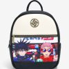 Backpacks * | Exactly Discount Jujutsu Kaisen Megumi & Yuji Tokyo Shopping Mini Backpack Boxlunch Exclusive