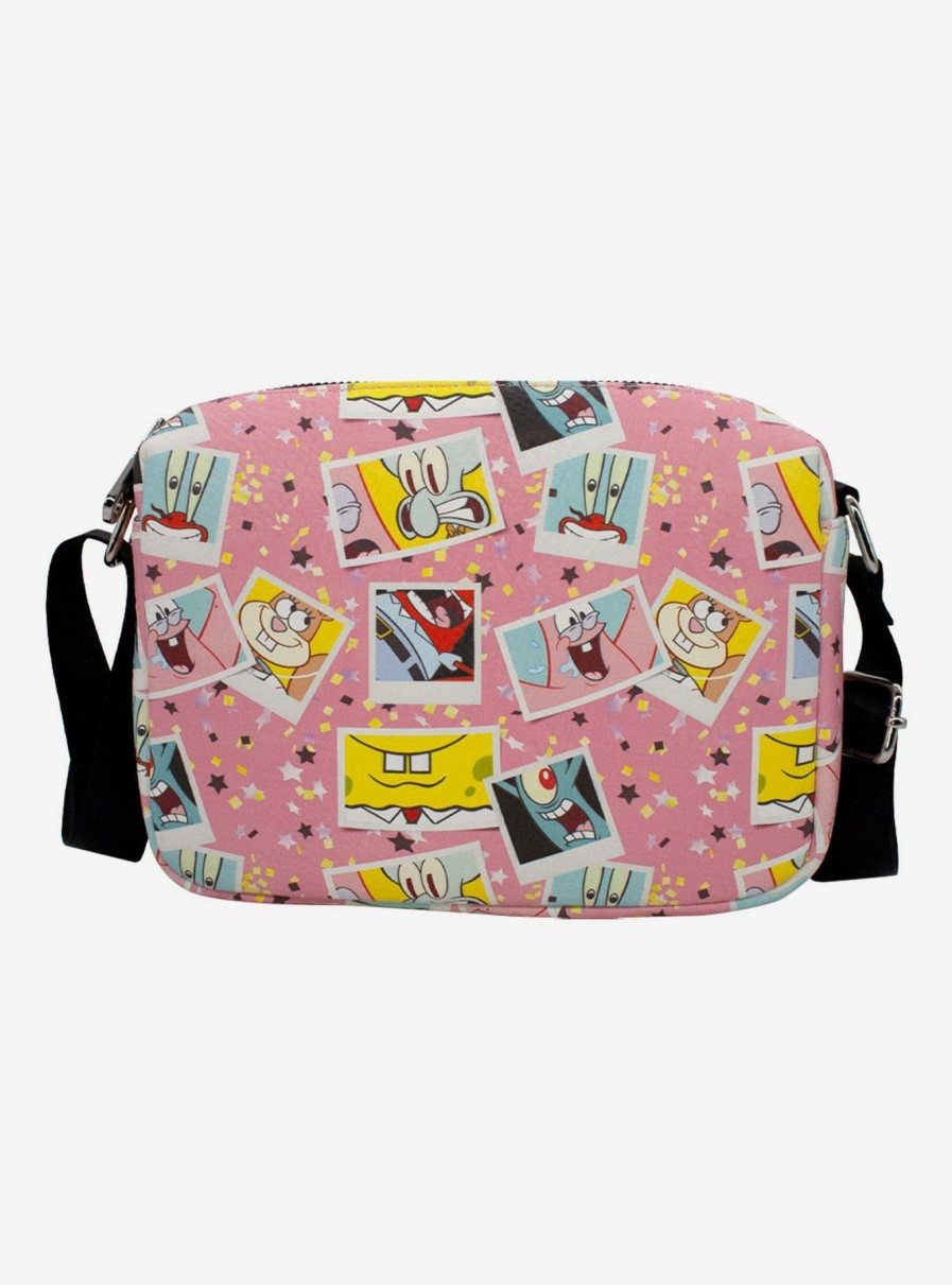 Crossbody Bags * | Spongebob Squarepants And Friends Snapshots Crossbody Bag Best Price