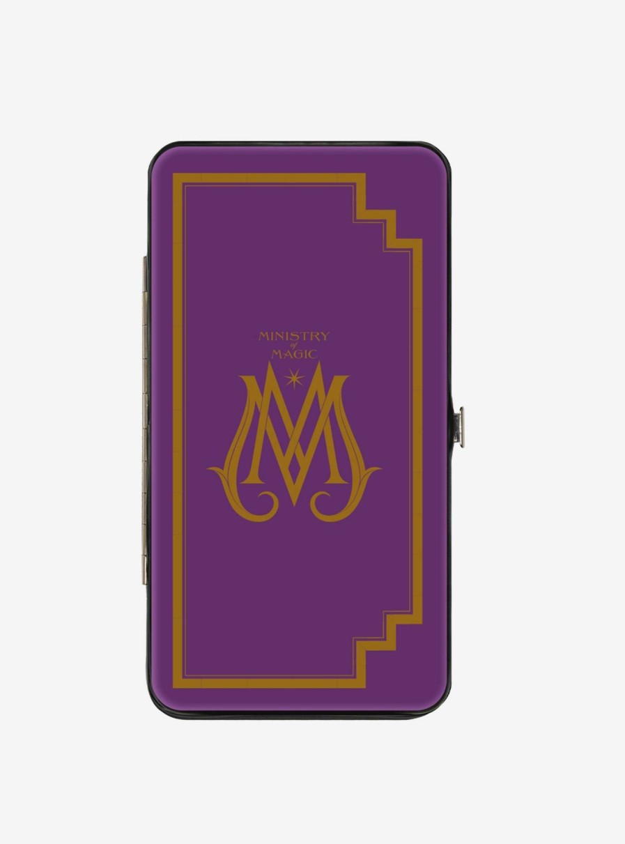 Wallets * | Fantastic Beasts Ministry Of Magic Icon Visitor Pass Hinged Wallet Best Quality